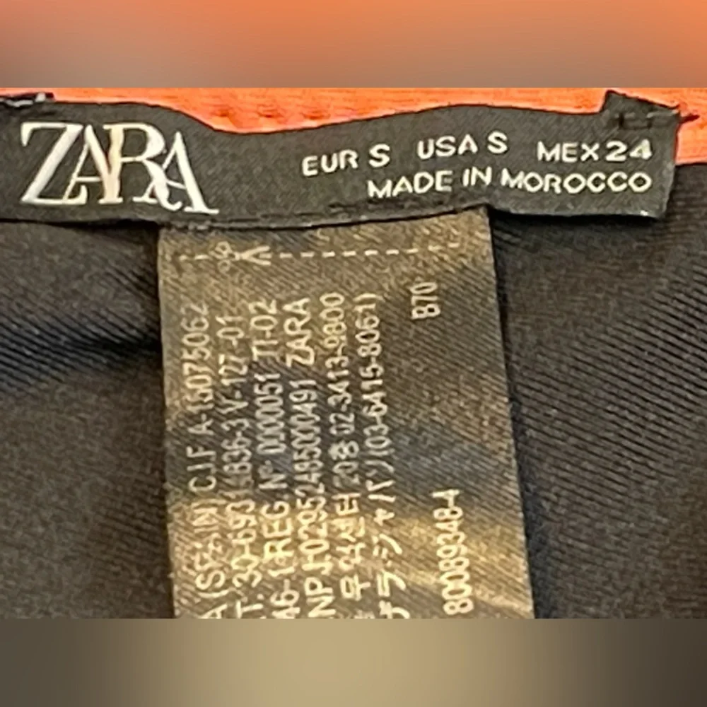 Zara Black and Pink One Piece Swimwear